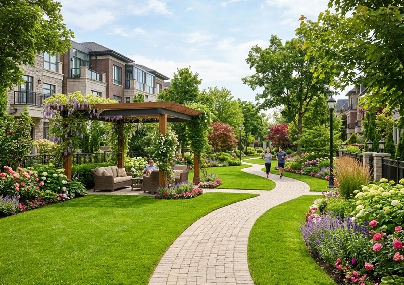 Rahul Downtown Tathawade Landscaped Podium and Leisure Greenery